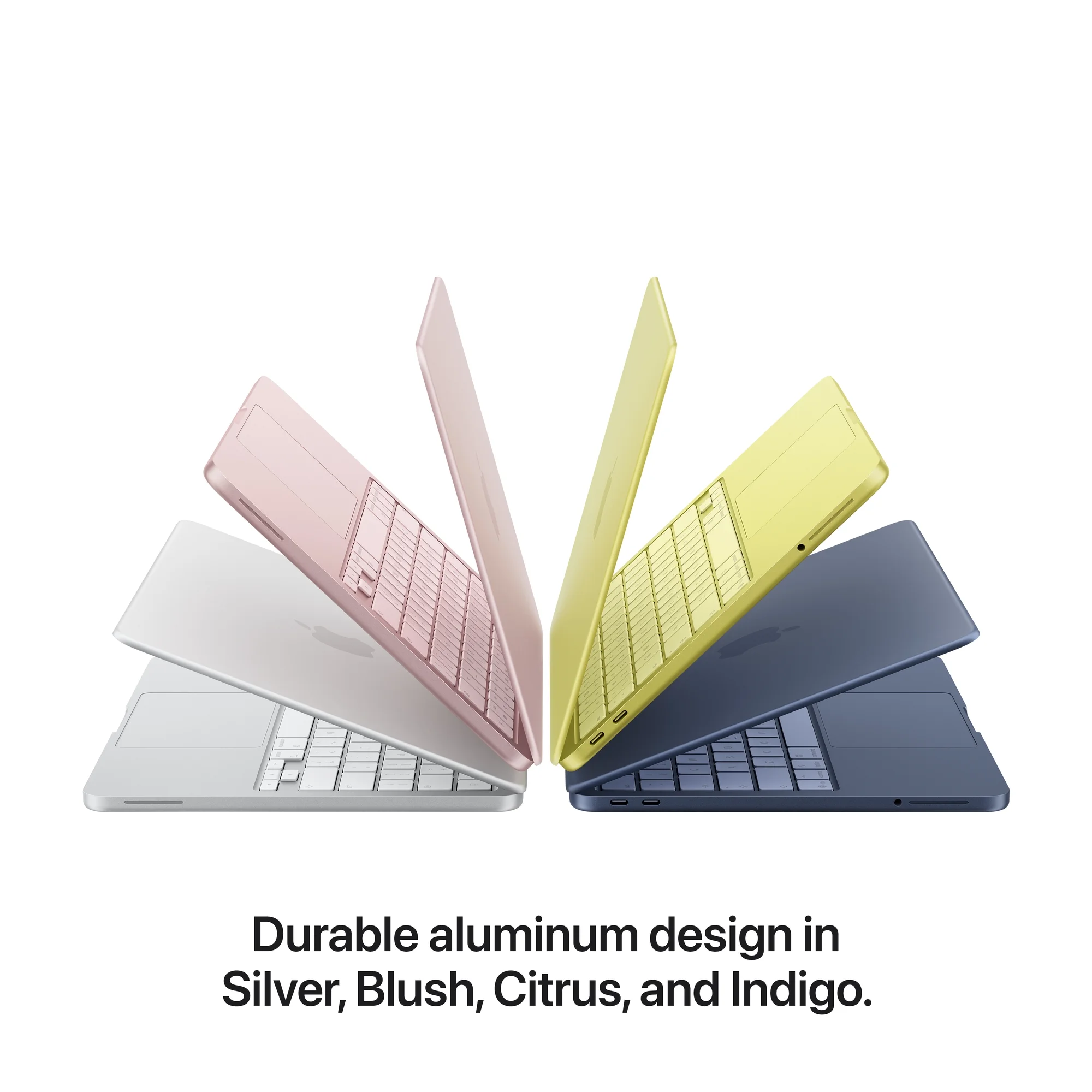 Apple MacBook Neo 13-inch Apple A18 Pro chip with 6‑core CPU and 5‑core GPU, 8GB, 256GB SSD, Magic Keyboard - Citrus